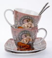 Porcelánový set  Alfons Mucha 