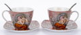 Porcelánový set  Alfons Mucha 