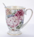 Šálka s lyžičkou Queen Isabell collection