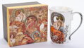 Porcelánový hrnček Alfons Mucha 