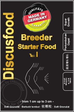 Breder Starter Food 1 soft granulate a 1-3cm nővedékeknek