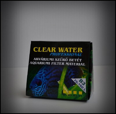 SZAT Clear Water Original B3 a 75-150l  méret 20x13cm +Protein Filter Technologi! 
