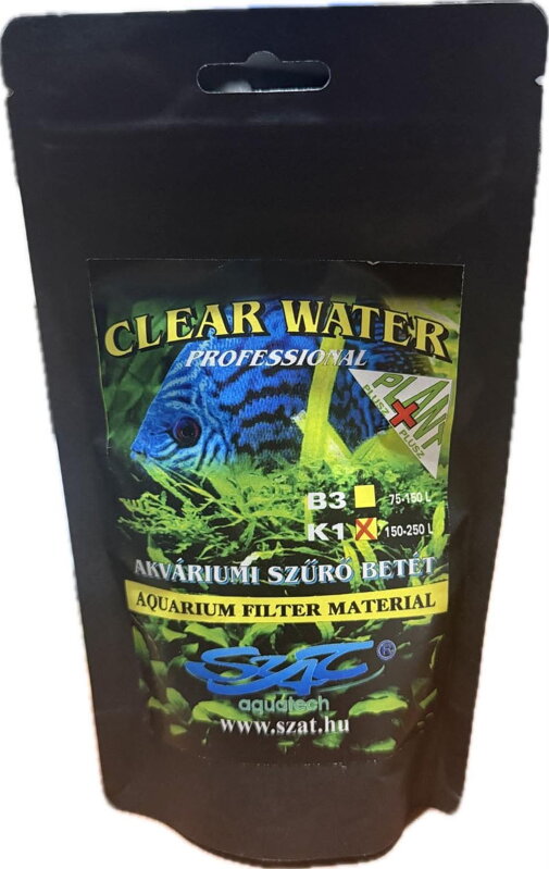 SZAT Clear Water Plants PLUS K1  150l - 250l méret 13x13cm