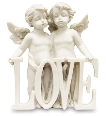 Dekorácia anjeli LOVE