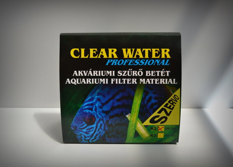 Szat Clear Water Szervo K2 a 250-350L 16x16cm +Protein Filter Technologi